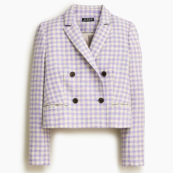 J. Crew Jackets & Blazers - NWT J.Crew Cropped double-breasted blazer in English wool. $348
